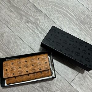 Great condition. Used MCM wallet